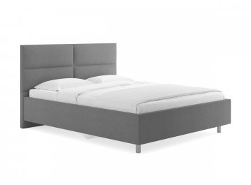 Двуспальная кровать Omega серый лаунж