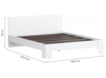 Двуспальная кровать Осдер КР-007