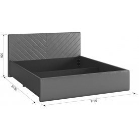 Двуспальная кровать Сандра