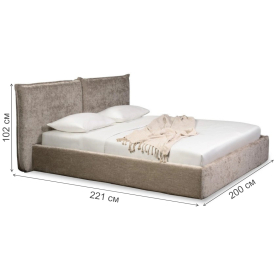 Двуспальная кровать Selection MDI.BD.SL.10