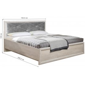 Двуспальная кровать Сохо 32.25-02