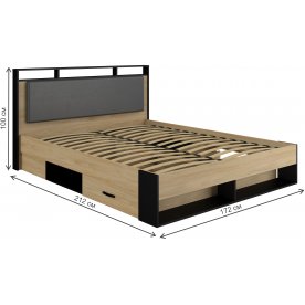 Двуспальная кровать Стенли МН-037-01