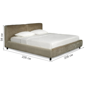 Двуспальная кровать Telas Vogue MDI.BD.TEL.769