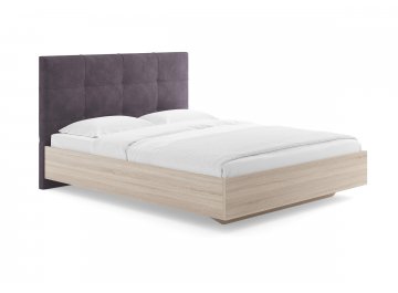 Двуспальная кровать Victoria слива лофти