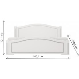 Двуспальная кровать Виктория