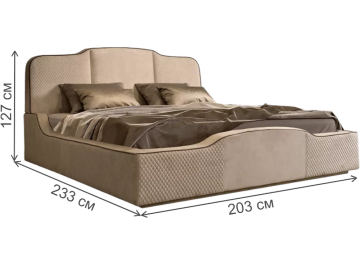 Двуспальная кровать Paradise