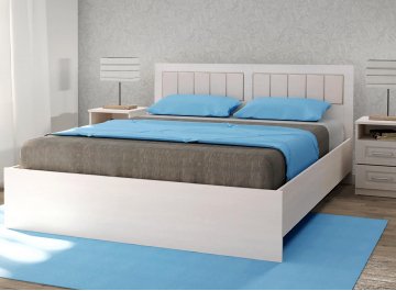 Двуспальная кровать 017 Кантри