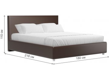 Двуспальная кровать Кариба