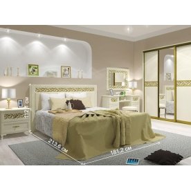 Двуспальная кровать Ливадия Л8