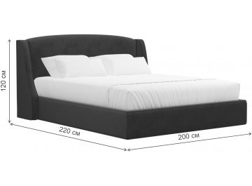 Двуспальная кровать Лотос