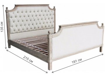 Двуспальная кровать Lanrada