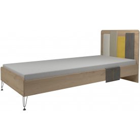 Односпальная кровать Александрия №12 90х200 дуб ирландский