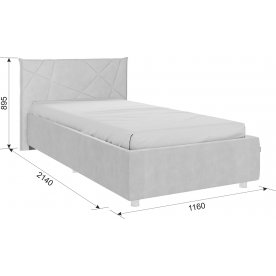 Односпальная кровать 0.9 Бест