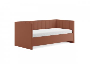 Односпальная кровать Alice терракотовый тедди