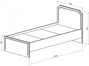 Кровать ДримСтар ДС-50