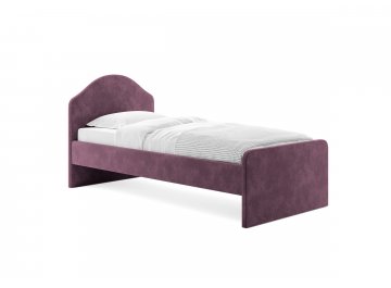 Односпальная кровать Emma лаванда микровелюр