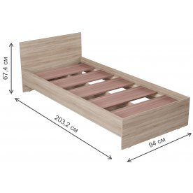 Односпальная кровать Котри КР-002
