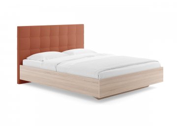 Двуспальная кровать Luiza терракотовый тедди