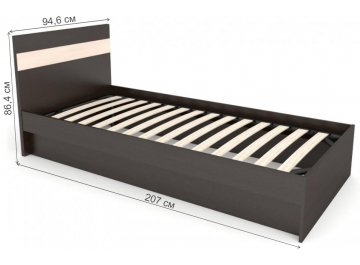 Односпальная кровать Милена