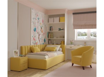 Односпальная кровать Milena