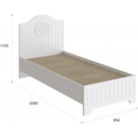 Односпальная кровать Монблан МБ-65К