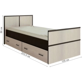 Односпальная кровать Сакура Light