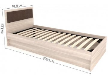 Односпальная кровать Сандра