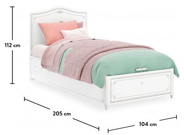 Односпальная кровать Selena