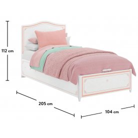 Односпальная кровать Selena