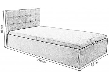 Односпальная кровать Слип