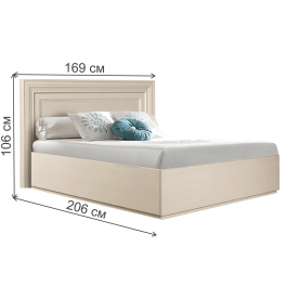 Полутораспальная кровать Амели