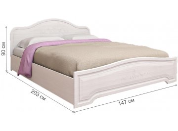 Полутораспальная кровать 017 Кэт-6