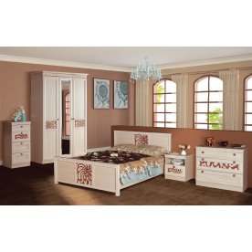 Кровать полутораспальная Инна 634