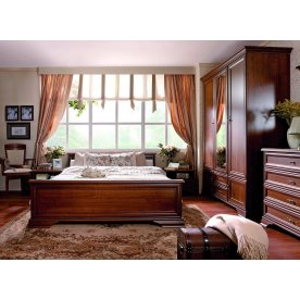 Кровать Kentaki S320-LOZ 140х200 каштан