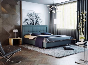 Полутораспальная кровать Афродита-8-1