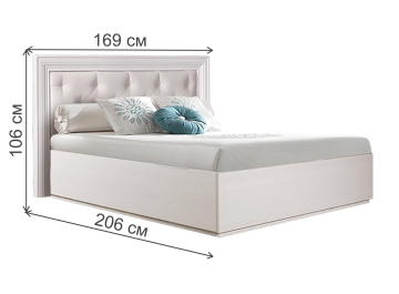 Полутораспальная кровать Амели