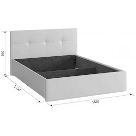 Полутораспальная кровать 1.4 Куба
