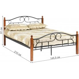 Полутораспальная кровать AT-808