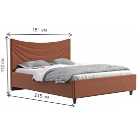 Полутораспальная кровать Бэлла