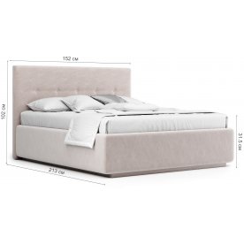 Полутораспальная кровать Bianco IQ