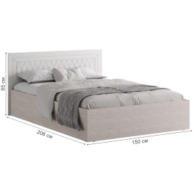 Полутораспальная кровать Британика