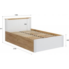 Полутораспальная кровать Эмилия ЭЛ-32