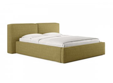 Полутораспальная кровать Europa горчичный кашемир