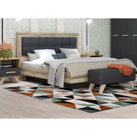 Полутораспальная кровать Лаэль Сканди 5