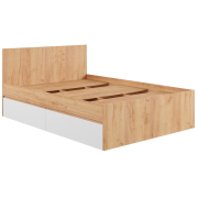 дуб крафт золотой / белый