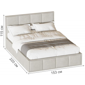 Полутораспальная кровать Октавия Стандарт