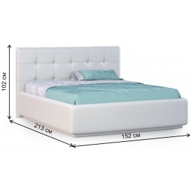 Полутораспальная кровать Sabina