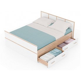 Полутораспальня кровать Сакура light