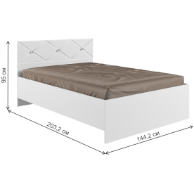 Полутораспальная кровать Севиль