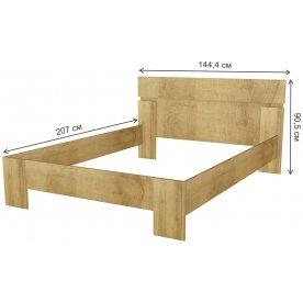 Полутораспальная кровать Шервуд